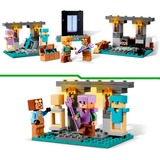 LEGO Minecraft L’Armeria, Giochi di costruzione Set da costruzione, 7 anno/i, Plastica, 203 pz, 309 g
