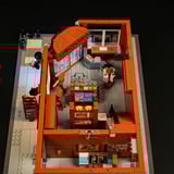 Lumibricks Brick Art Gallery, Giochi di costruzione 