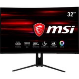 MSI Optix MAG322CQR 80 cm (31.5") 2560 x 1440 Pixel Quad HD LED Nero, Monitor di gioco Nero, 80 cm (31.5"), 2560 x 1440 Pixel, Quad HD, LED, 1 ms, Nero