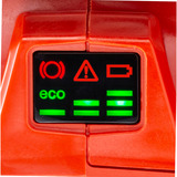 Makita Motosega a batteria UC030GZ03 XGT rosso segnale, 40 volt, Sega a catena rosso