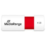 MediaRange Color Edition 4GB bianco/Rosso