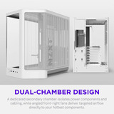 NZXT CC-H62FW-01, Chassis Tower bianco