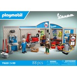 PLAYMOBIL 60s Vespa Garage, Giochi di costruzione 