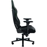 Razer Enki Sedia da gaming per PC Sedia tappezzata Nero Nero/Verde, Sedia da gaming per PC, 136 kg, Sedia tappezzata, Schienale tappezzato, 166,5 cm, 204 cm