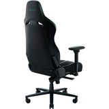 Razer Enki Sedia da gaming per PC Sedia tappezzata Nero Nero/Verde, Sedia da gaming per PC, 136 kg, Sedia tappezzata, Schienale tappezzato, 166,5 cm, 204 cm