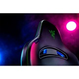 Razer Enki Sedia da gaming per PC Sedia tappezzata Nero Nero/Verde, Sedia da gaming per PC, 136 kg, Sedia tappezzata, Schienale tappezzato, 166,5 cm, 204 cm