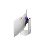 Samsung Odyssey S49DG934SU QD-OLED, Monitor di gioco argento