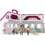 Schleich Horse Club Clinica Equina "Zoccoli Guaritori", Gioco da costruzione 