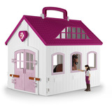 Schleich Horse Club Clinica Equina "Zoccoli Guaritori", Gioco da costruzione 