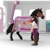 Schleich Horse Club Clinica Equina "Zoccoli Guaritori", Gioco da costruzione 