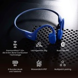 Shokz S805-ST-BL, Cuffie blu