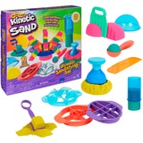 Spin Master Kinetic Sand Set Ultimate Sandisfying, 907 g di sabbia da gioco rosa, gialla e verde acqua, 10 formine e attrezzi, giocattoli sensoriali per bambini dai 7 anni in su, Gioco di sabbia Kinetic Sand Set Ultimate Sandisfying, 907 g di sabbia da gioco rosa, gialla e verde acqua, 10 formine e attrezzi, giocattoli sensoriali per bambini dai 7 anni in su, Sabbia cinetica per bambini, 3 anno/i, Plastica, Rosa, Colore foglia di tè, Giallo