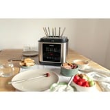 Steba DF 150F, Friggitrice accaio/Nero
