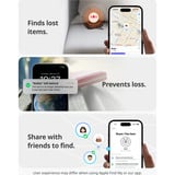 SwitchBot SwitchBot Smart Airtag Carta tracker per portafoglio nera 