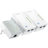 TP-Link TL-WPA4220T KIT Ripetitore di rete Bianco 10, 100 Mbit/s, PowerLAN bianco, Ripetitore di rete, 300 m, 300 Mbit/s, 10,100 Mbit/s, Windows 10, Windows 10 Education, Windows 10 Education x64, Windows 10 Enterprise, Windows 10..., 10/100Base-T(X)