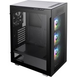 Thermaltake Divider 550 TG Ultra Midi Tower Nero Nero, Midi Tower, PC, Nero, ATX, micro ATX, Mini-ITX, SPCC, Vetro temperato, Multi