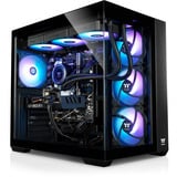 Thermaltake PC-000094-DE, PC Gaming Nero/trasparente