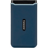 Transcend ESD370C 500 GB Nero, Blu blu, 500 GB, USB tipo-C, 3.2 Gen 2 (3.1 Gen 2), 1050 MB/s, Nero, Blu