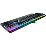 Turtle Beach Magma tastiera Gaming USB QWERTZ Tedesco Nero, Tastiera da gioco Nero, Cablato, USB, Interruttore a chiave a membrana, QWERTZ, LED, Nero
