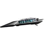 Turtle Beach TBK-1003-02-DE, Tastiera da gioco alluminio (spazzolato)/Nero