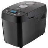 Unold 68525 macchina per il pane 850 W Nero Nero, 1,5 kg, Finestra visuale, Timer, Controllo di doratura della crosta variabile, Funzione mantieni al caldo, 850 W