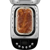 Unold 68525 macchina per il pane 850 W Nero Nero, 1,5 kg, Finestra visuale, Timer, Controllo di doratura della crosta variabile, Funzione mantieni al caldo, 850 W