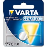 VARTA 1x 1.55V V 76 PX Batteria monouso SR44 Ossido d'argento (S) Batteria monouso, SR44, Ossido d'argento (S), 1,55 V, 1 pz, Argento