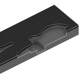 Wera 05150181001, Set pinze Nero/grigio