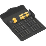 Wera Kraftform Kompakt 900 Set 1, con cacciavite a percussione, Set di bit Nero/Giallo