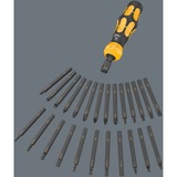 Wera Kraftform Kompakt 900 Set 1, con cacciavite a percussione, Set di bit Nero/Giallo