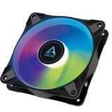 ARCTIC P12 PWM PST A-RGB 0dB Case per computer Ventilatore 12 cm Nero, Bianco 1 pz Nero, Ventilatore, 12 cm, 2000 Giri/min, 48,8 pdc/min, 82,91 m³/h, Nero, Bianco