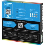 ARCTIC P12 PWM PST A-RGB 0dB Case per computer Ventilatore 12 cm Nero, Bianco 1 pz, Ventola Nero, Ventilatore, 12 cm, 2000 Giri/min, 48,8 pdc/min, 82,91 m³/h, Nero, Bianco