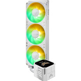 ASUS 90RC01A2-B0EAY0, Raffreddamento ad acqua bianco