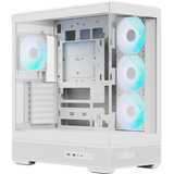 Aerocool P500B Digi-WT-v1, Chassis Tower bianco