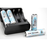 Ansmann 5035052 batteria per uso domestico AA / HR6 Nichel-Metallo Idruro (NiMH) argento, AA / HR6, Nichel-Metallo Idruro (NiMH), 1,2 V, 2100 mAh, Argento