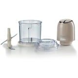 Ariete 438, Tritatutto Vintage, Chopper e Tritaghiaccio, 2 velocità, 4 lame in Acciaio Inox, Tazza graduata 600 ml, 400 W, Beige, Trituratore crema, Tritatutto Vintage, Chopper e Tritaghiaccio, 2 velocità, 4 lame in Acciaio Inox, Tazza graduata 600 ml, 400 W, Beige, 0,6 L, Beige, Acciaio inox, Beige, Pulsanti, 400 W