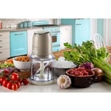 Ariete 438, Tritatutto Vintage, Chopper e Tritaghiaccio, 2 velocità, 4 lame in Acciaio Inox, Tazza graduata 600 ml, 400 W, Beige, Trituratore crema, Tritatutto Vintage, Chopper e Tritaghiaccio, 2 velocità, 4 lame in Acciaio Inox, Tazza graduata 600 ml, 400 W, Beige, 0,6 L, Beige, Acciaio inox, Beige, Pulsanti, 400 W