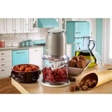 Ariete 438, Tritatutto Vintage, Chopper e Tritaghiaccio, 2 velocità, 4 lame in Acciaio Inox, Tazza graduata 600 ml, 400 W, Beige, Trituratore crema, Tritatutto Vintage, Chopper e Tritaghiaccio, 2 velocità, 4 lame in Acciaio Inox, Tazza graduata 600 ml, 400 W, Beige, 0,6 L, Beige, Acciaio inox, Beige, Pulsanti, 400 W