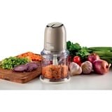 Ariete 438, Tritatutto Vintage, Chopper e Tritaghiaccio, 2 velocità, 4 lame in Acciaio Inox, Tazza graduata 600 ml, 400 W, Beige, Trituratore crema, Tritatutto Vintage, Chopper e Tritaghiaccio, 2 velocità, 4 lame in Acciaio Inox, Tazza graduata 600 ml, 400 W, Beige, 0,6 L, Beige, Acciaio inox, Beige, Pulsanti, 400 W