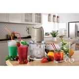 Ariete 438, Tritatutto Vintage, Chopper e Tritaghiaccio, 2 velocità, 4 lame in Acciaio Inox, Tazza graduata 600 ml, 400 W, Beige, Trituratore crema, Tritatutto Vintage, Chopper e Tritaghiaccio, 2 velocità, 4 lame in Acciaio Inox, Tazza graduata 600 ml, 400 W, Beige, 0,6 L, Beige, Acciaio inox, Beige, Pulsanti, 400 W