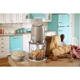 Ariete 438, Tritatutto Vintage, Chopper e Tritaghiaccio, 2 velocità, 4 lame in Acciaio Inox, Tazza graduata 600 ml, 400 W, Beige, Trituratore crema, Tritatutto Vintage, Chopper e Tritaghiaccio, 2 velocità, 4 lame in Acciaio Inox, Tazza graduata 600 ml, 400 W, Beige, 0,6 L, Beige, Acciaio inox, Beige, Pulsanti, 400 W