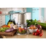 Ariete 438, Tritatutto Vintage, Chopper e Tritaghiaccio, 2 velocità, 4 lame in Acciaio Inox, Tazza graduata 600 ml, 400 W, Beige, Trituratore crema, Tritatutto Vintage, Chopper e Tritaghiaccio, 2 velocità, 4 lame in Acciaio Inox, Tazza graduata 600 ml, 400 W, Beige, 0,6 L, Beige, Acciaio inox, Beige, Pulsanti, 400 W