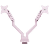 Arozzi AZ-ALZARE-NEO-DUO-PNK, Base per monitor rosa