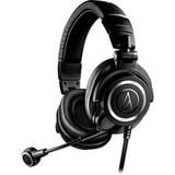 Audio-Technica ATH-M50xSTS StreamSet, Headset Nero