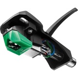 Audio-Technica AT-VM95E/H, Pick-up Nero/Verde
