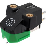 Audio-Technica AT-VM95E/H, Pick-up Nero/Verde