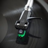Audio-Technica AT-VM95E/H, Pick-up Nero/Verde
