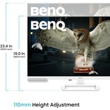 BenQ EW3290U, Monitor LED bianco