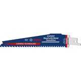 Bosch 2 608 900 397 lama per sega a gattuccio, sega a traforo e sega universale Lama per sega universale Acciaio al carbonio (HCS) 10 pz Lama per sega universale, Legno per costruzione con chiodi, In legno duro, Legno, Legno con chiodi, Acciaio al carbonio (HCS), Blu, 10 cm, 5-7