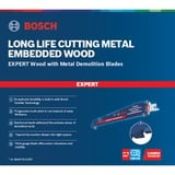 Bosch 2 608 900 397 lama per sega a gattuccio, sega a traforo e sega universale Lama per sega universale Acciaio al carbonio (HCS) 10 pz Lama per sega universale, Legno per costruzione con chiodi, In legno duro, Legno, Legno con chiodi, Acciaio al carbonio (HCS), Blu, 10 cm, 5-7